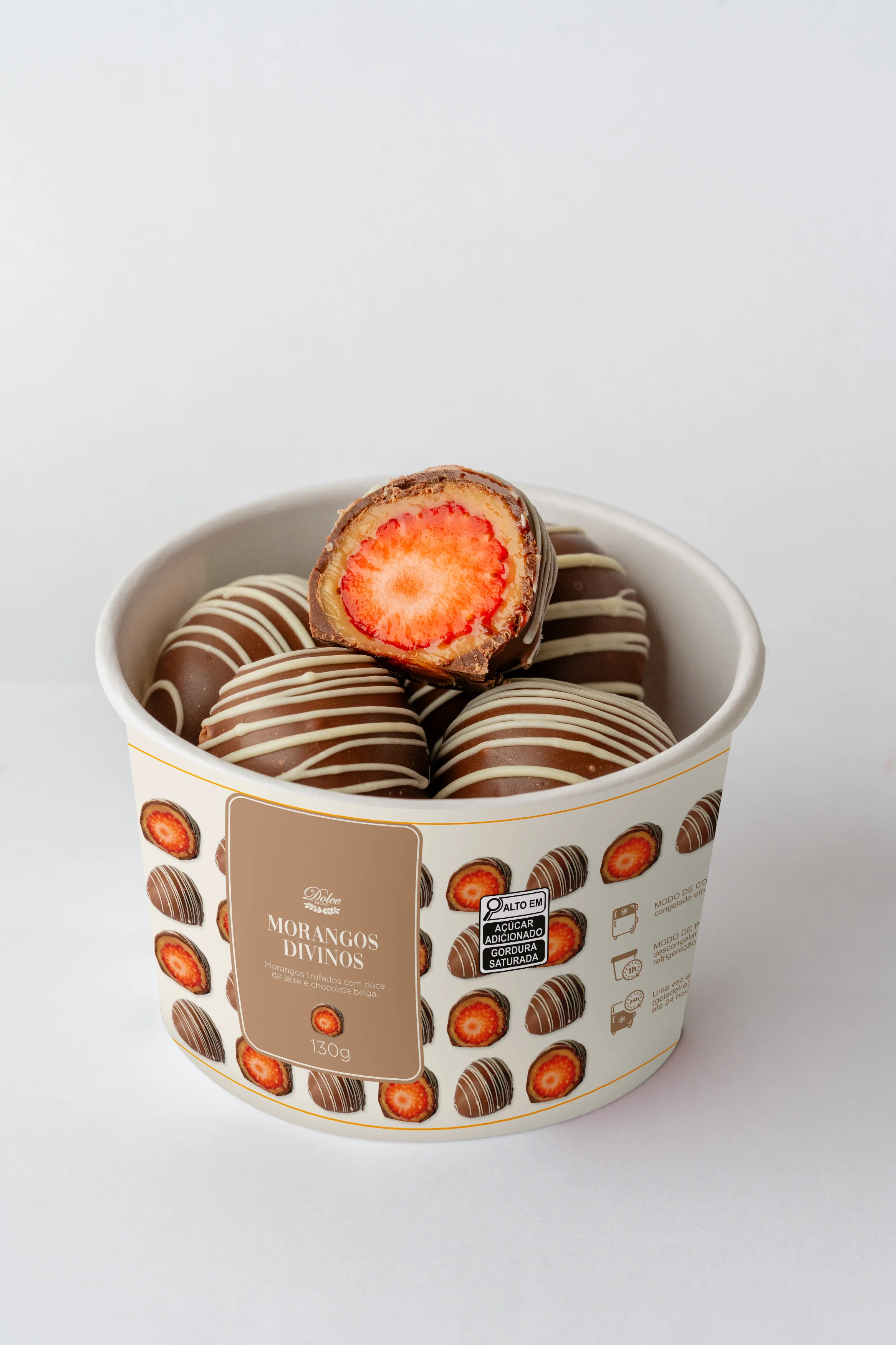 Morango Divino - Pronto em 5 min